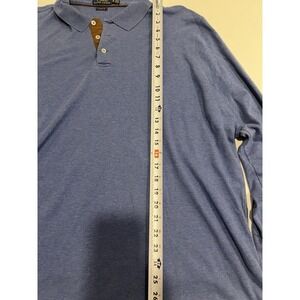 Polo Ralph Lauren Classic Fit Blue Long Sleeve Embroidered Polo Shirt XL